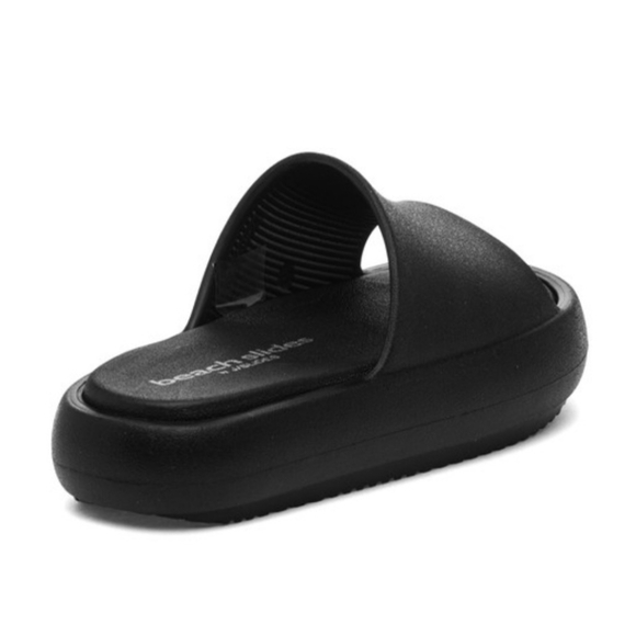 NIB J/Slide SQUISH Black Eva - Size 8 - Picture 3 of 3